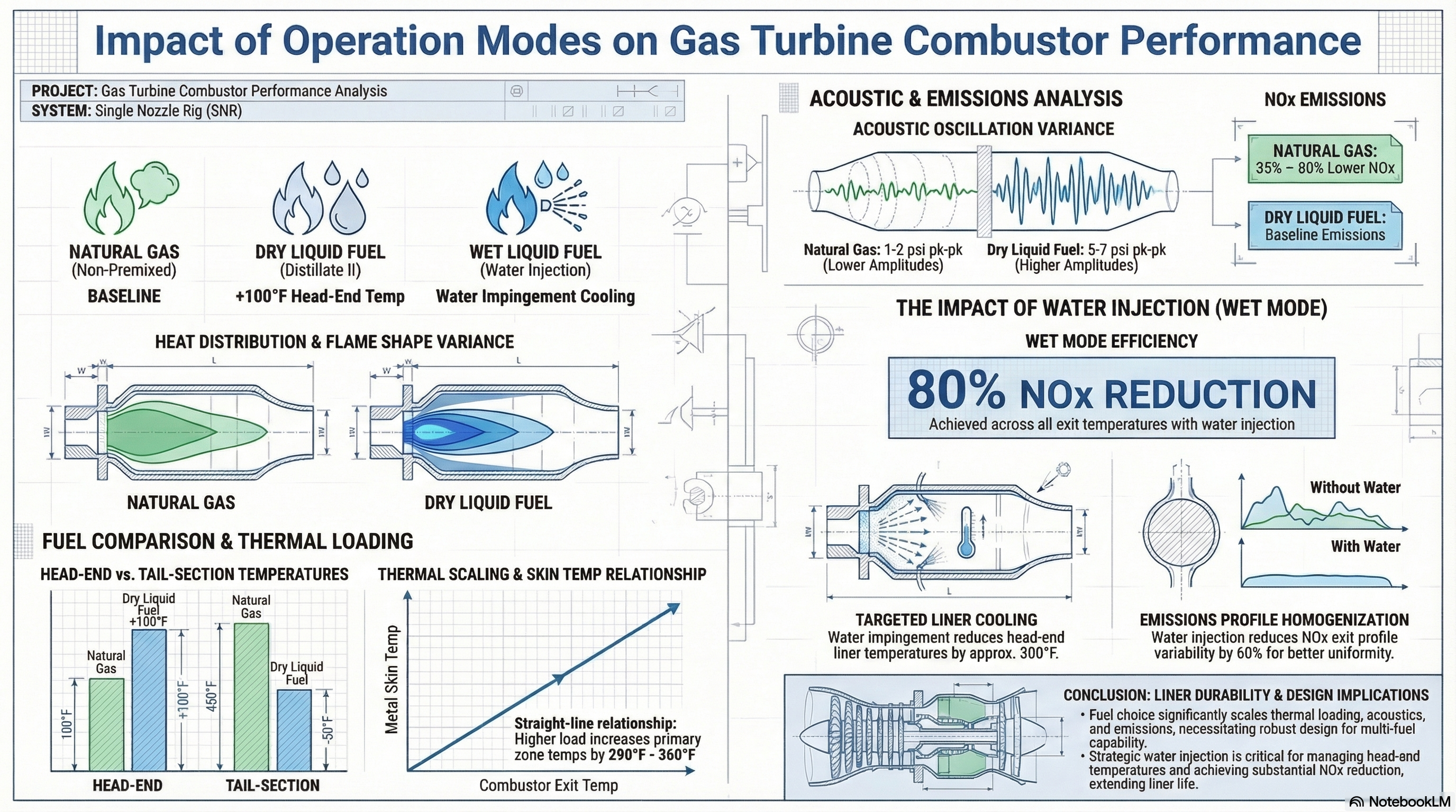 The Critical Impact of Operational Modes on Gas Turbine Combustor Performance